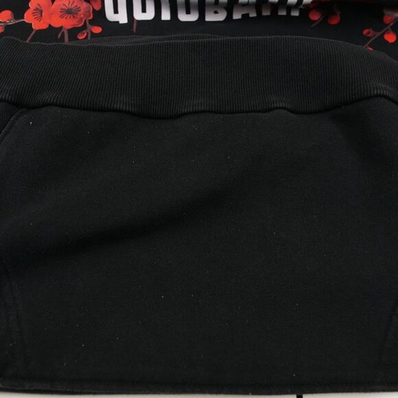 Gjio Bain Itachi Naruto Black Terry Oversized Hoodie Mens Sweatshirt Sz L - Picture 6 of 8